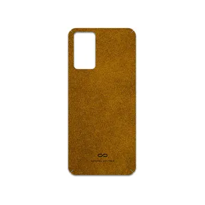 MAHOOT Brown-Chamois-Leather Cover Sticker for Xiaomi Redmi Note 12S