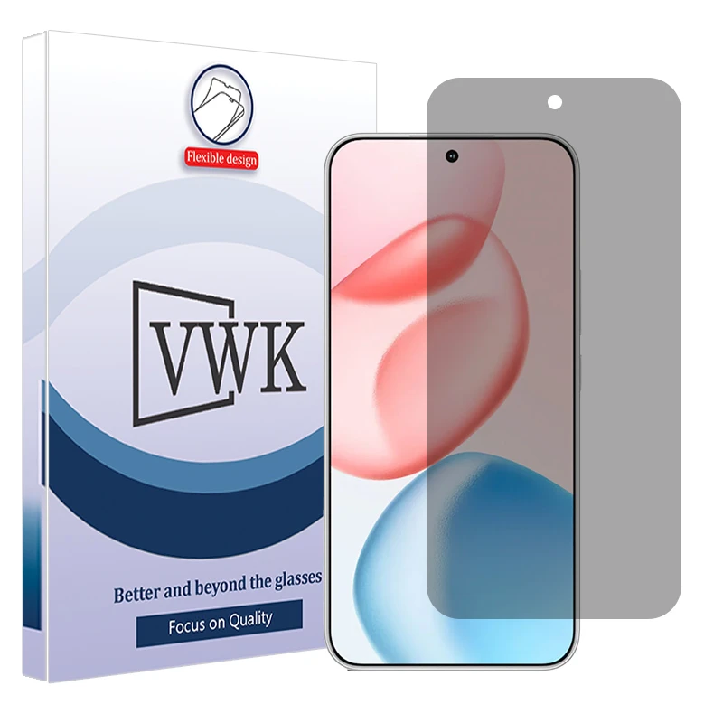 محافظ صفحه نمایش حریم شخصی وی دبلیو کی مدل Tough مناسب برای گوشی موبایل آنر 400 