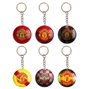 جاکلیدی خندالو مدل باشگاه منچستر یونایتد Manchester United کد 1707B مجموعه 6 عددی