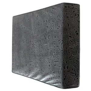 کلاسور چرم طبیعی مدل تمبر سکه اسکناس کد Hakhamaneshi Luxury