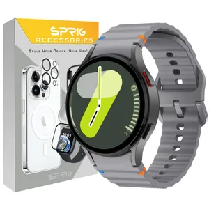 sprig Silic NewV strap suitable For Samsung Galaxy Watch 4 40mm / Watch 4 44mm / Watch 4 Classic 42mm / Watch 4 Classic 46mm