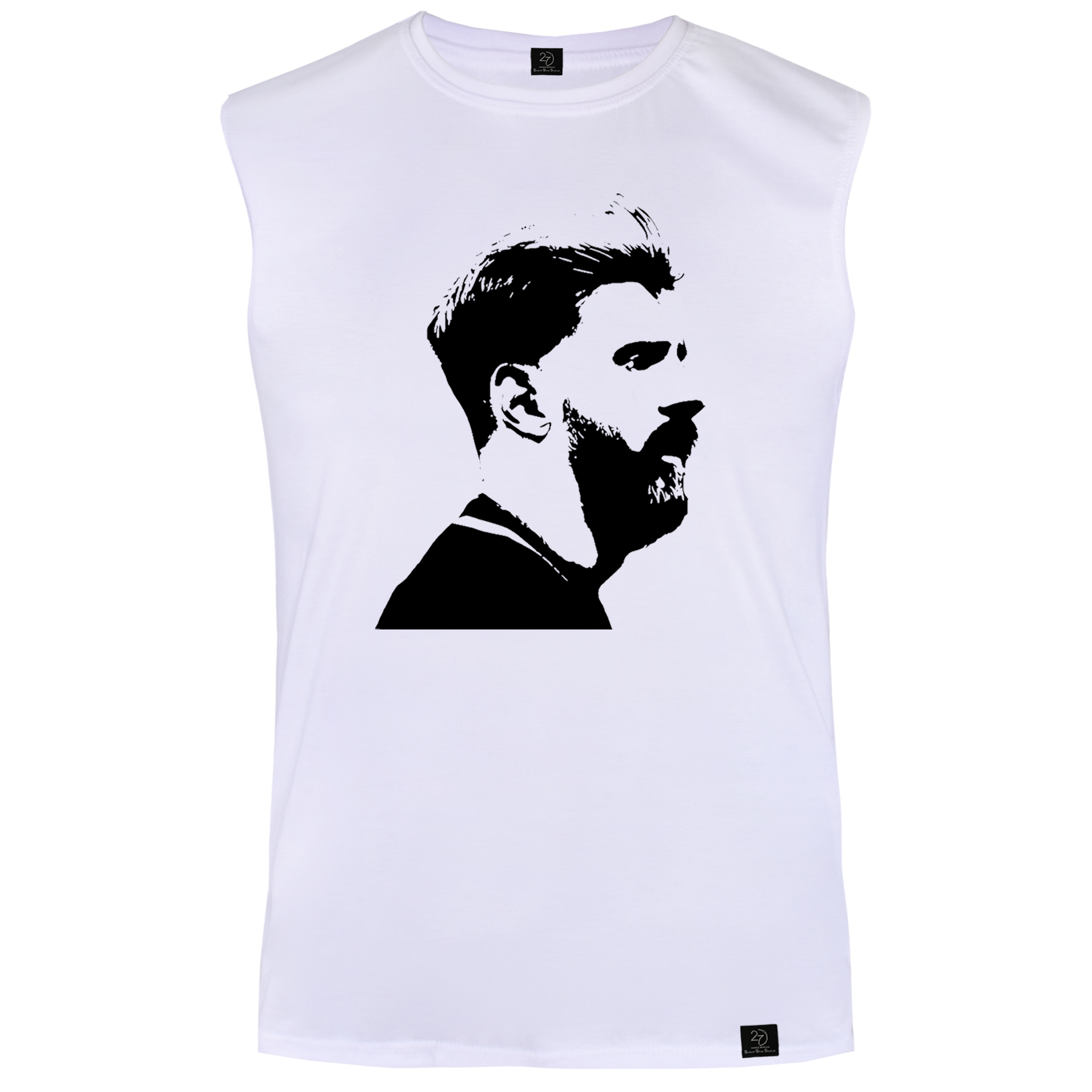 تاپ مردانه 27 طرح FOOTBALL PLAYER کد J27