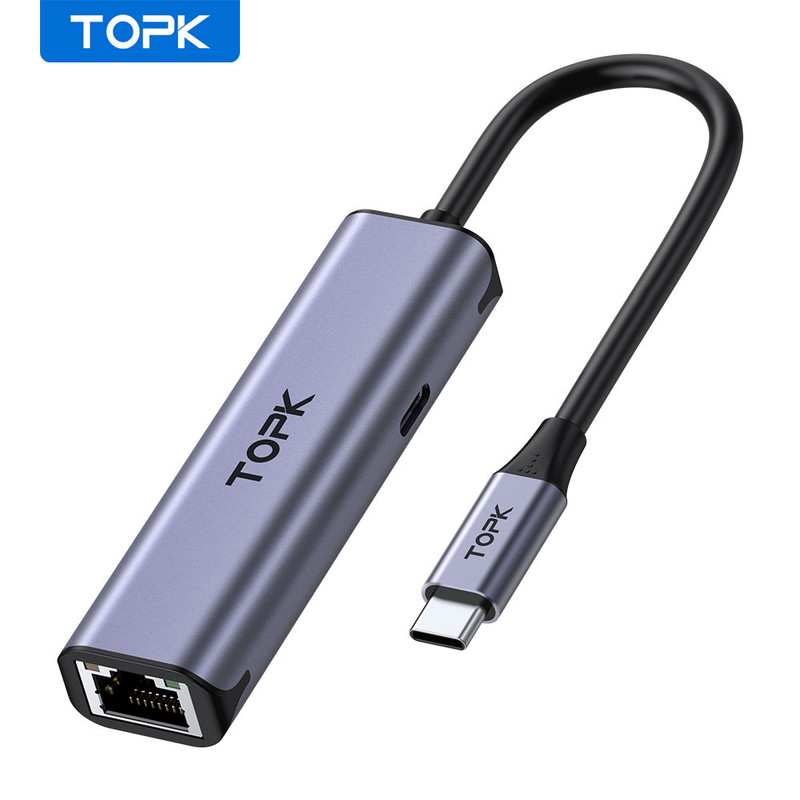 مبدل USB-C به Ethernet تاپکی مدل LH21