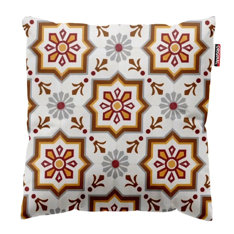 کوسن پاد آفرین طرح نقش سنتی کد 3714 سایز 30*30 سانتی متر