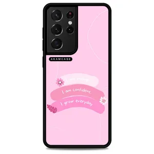 AKAM AMC-WSGS21U-PINK-17 Cover For Samsung Galaxy S21 Ultra
