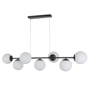 لوستر هفت شعله مدل مولکولی خطی