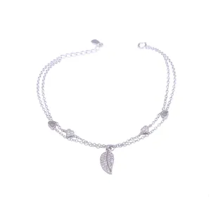 دستبند نقره کد B1259  