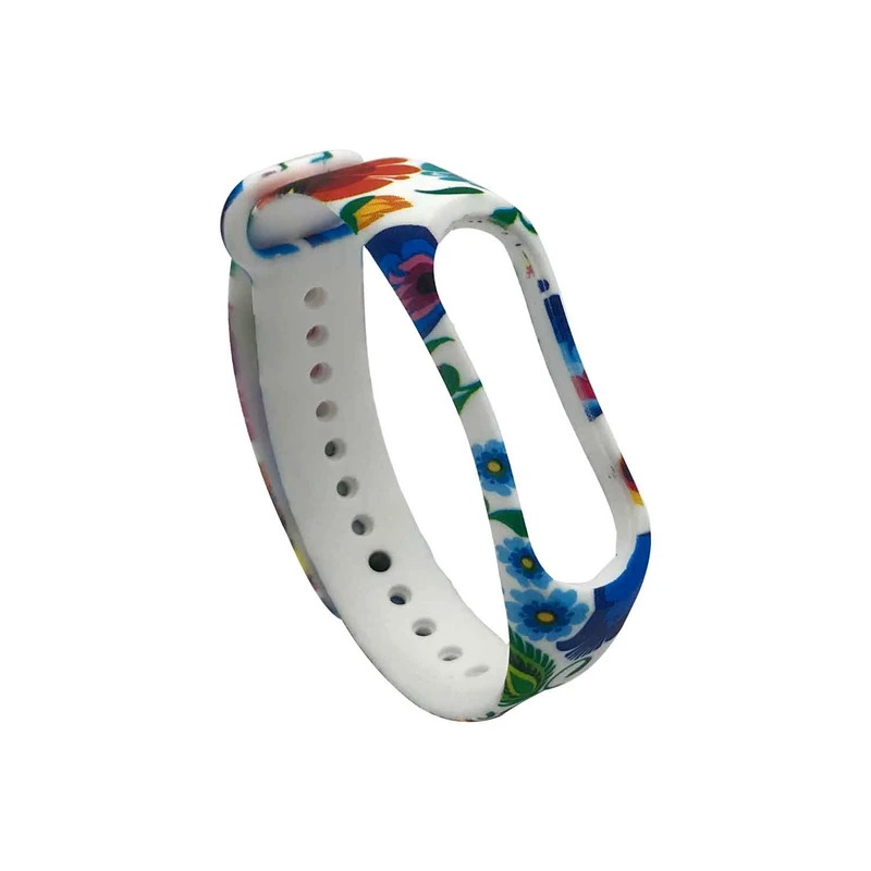 بند طرح گل مدل Flower01 مناسب برای مچ بند هوشمند شیائومی Mi Band 3 /Mi Band 4