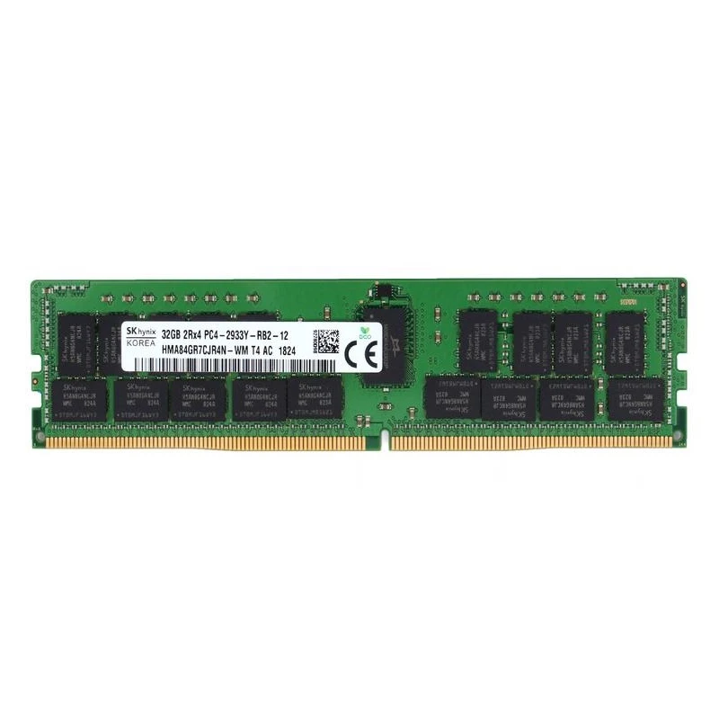 رم سرور DDR4 تک کاناله 2933 مگاهرتز CL19 اس کی هاینیکس مدل HMA84GR7CJR4N-WMظرفیت 32 گیگابایت