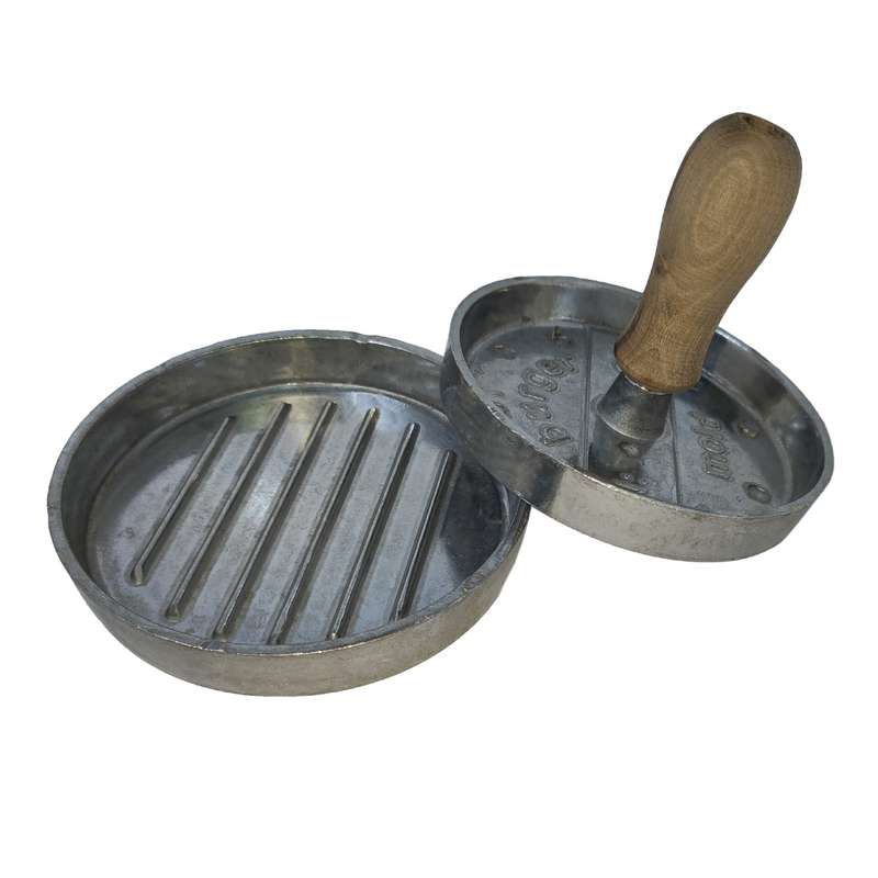 همبرگرزن مدل دسته چوبی کد 01