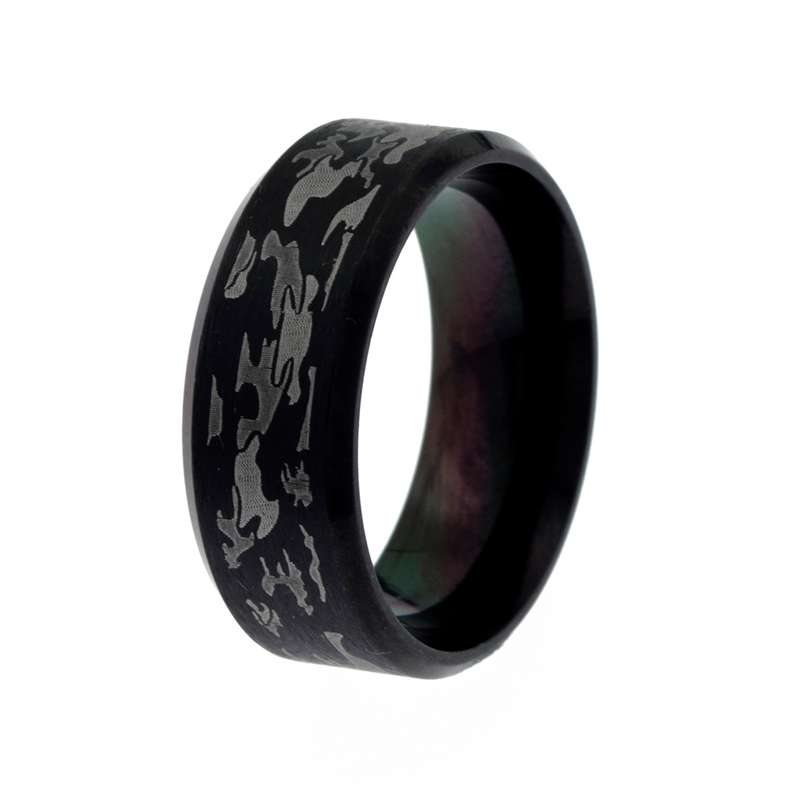 انگشتر مردانه برانت طرح جنگلی انگشتر مردانه برانت طرح جنگلی