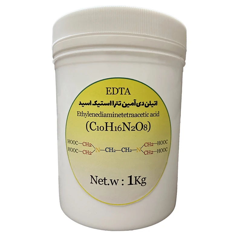 پودر ادتا دو سدیم سالت مدل EDTA کد 594 وزن 1 کیلوگرم
