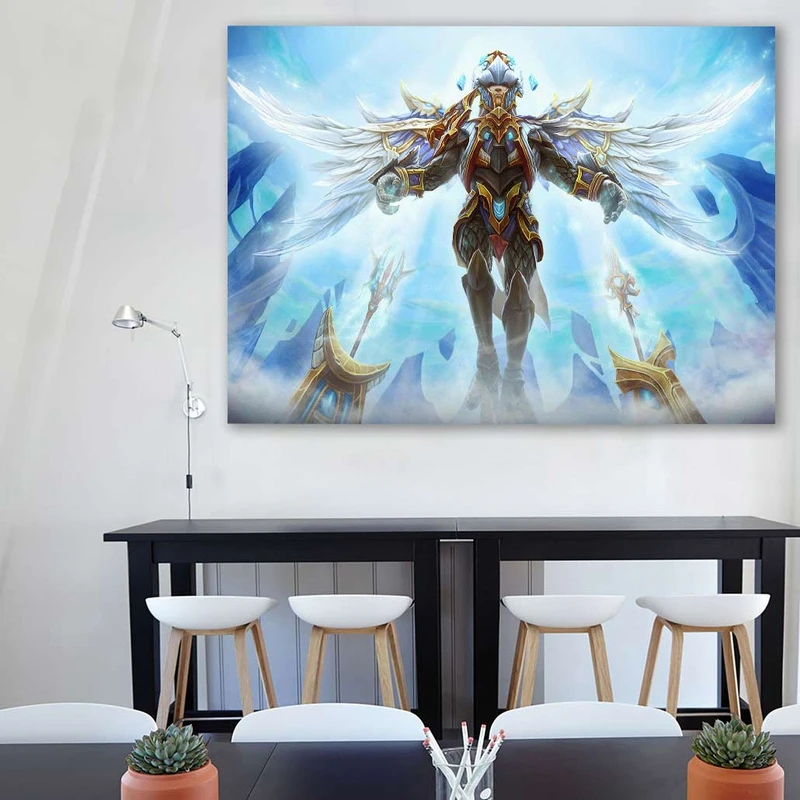 تابلو شاسی گالری استاربوی طرح Skywrath مدل Dota 2 کد 022