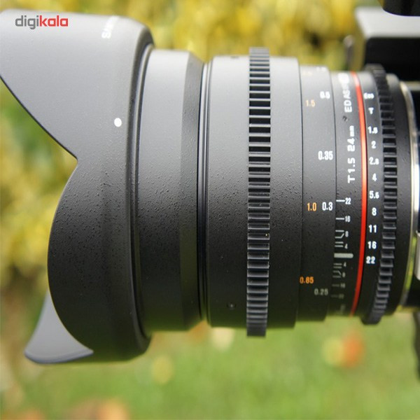 لنز سامیانگ 24mm T1.5 ED AS UMC VDSLR Canon
