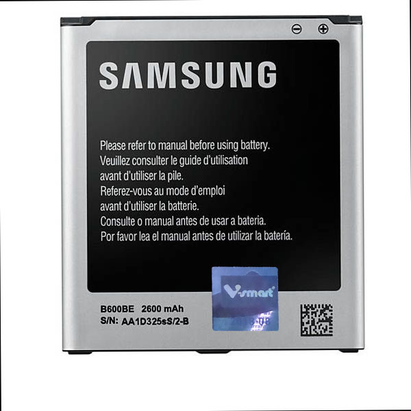 باتری مدل i9500 ظرفیت 2600 میلی آمپرساعت مناسب برای گوشی سامسونگ Galaxy S4