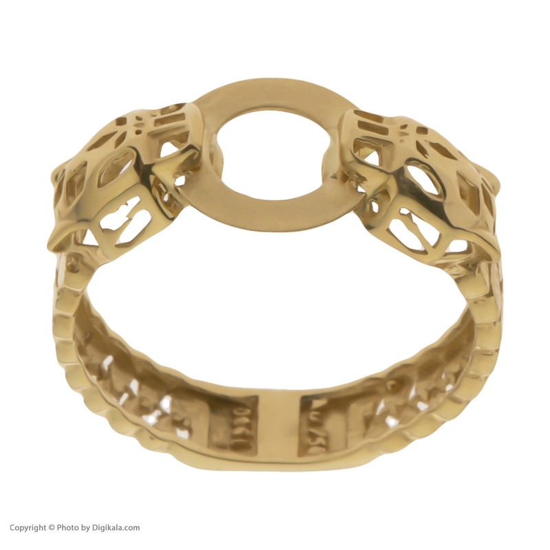 انگشتر طلا 18 عیار زنانه کانیار گالری مدل R22