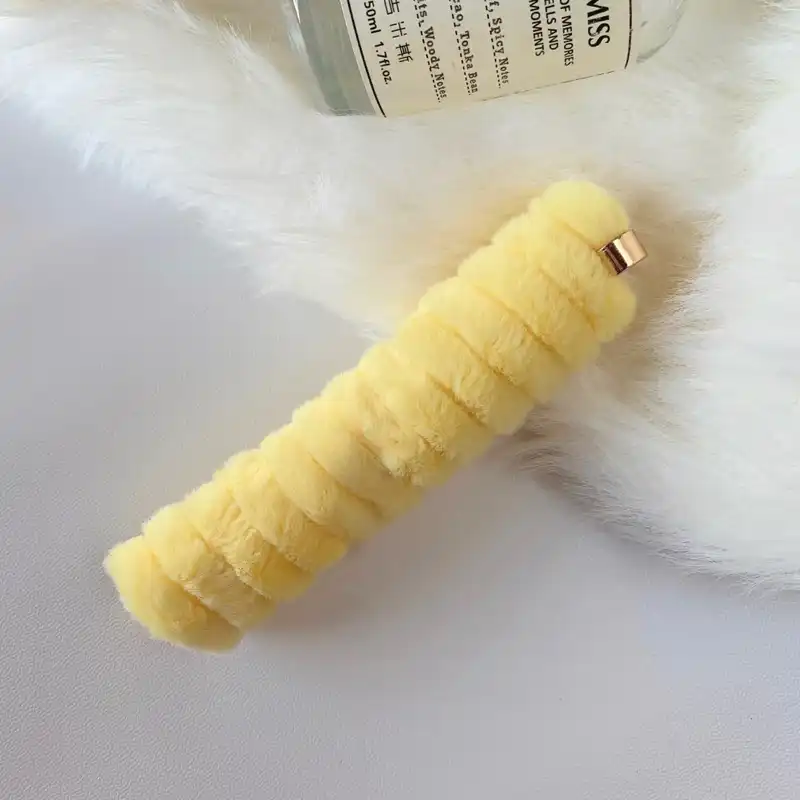 کش مو زنانه مدل فنری طرح پولیشی