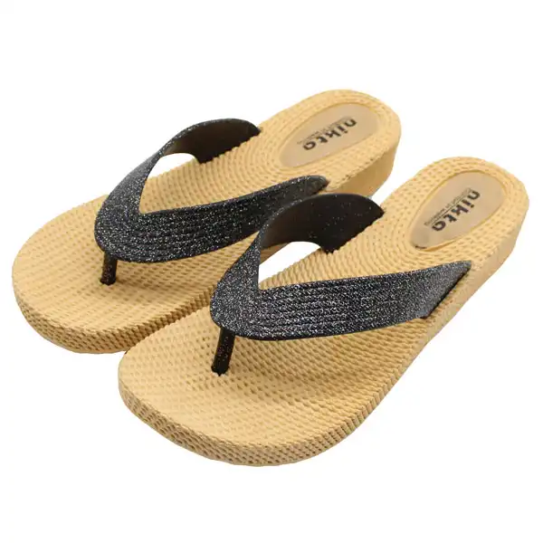 دمپایی لاانگشتی زنانه نیکتا مدل 012-A کد 1283-BK