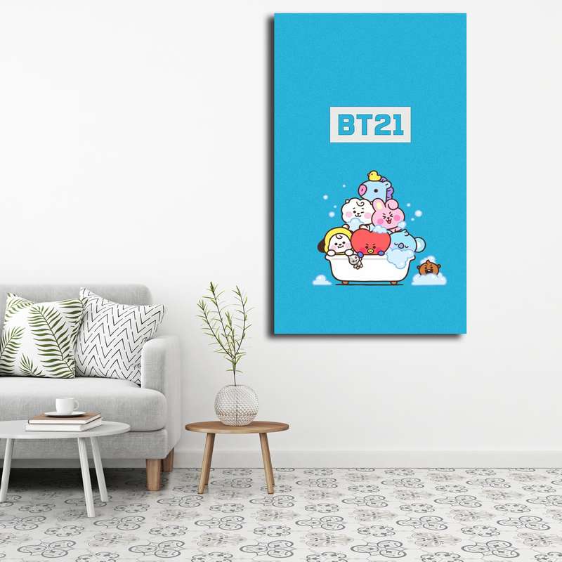 تابلو شاسی کودک مدل BT21 کد 1