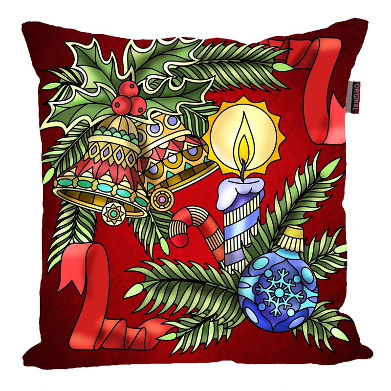 کوسن پاد آفرین مدل کریسمس کد PK30271