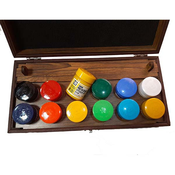 گواش 12 رنگ ساکورا مدل Eshel