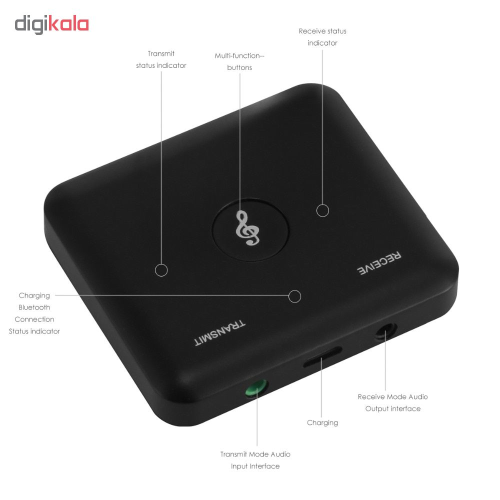  گیرنده و فرستنده بلوتوث صدا مدل BT1201 