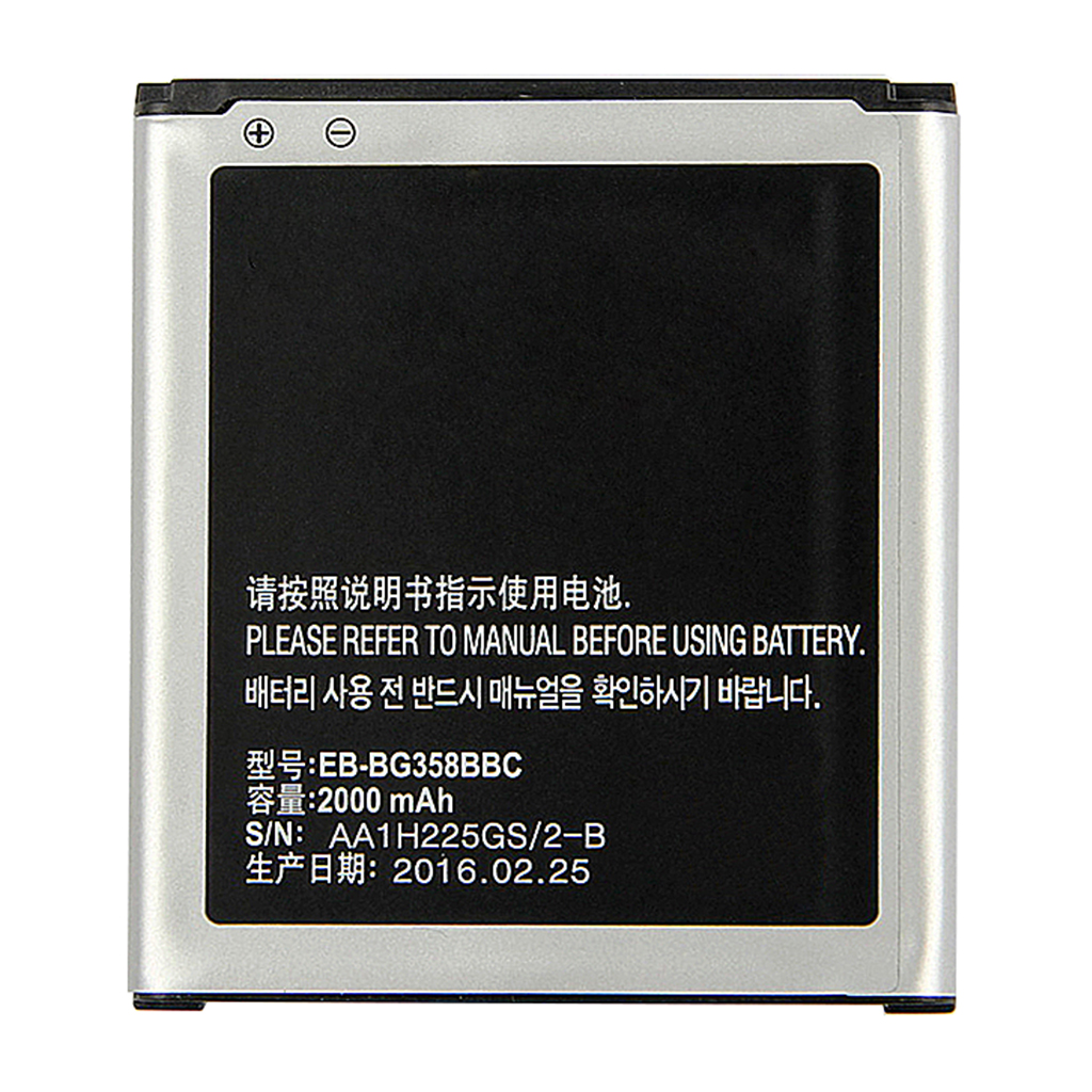 باتری موبایل مدل EB-BG358BBC ظرفیت 2000 میلی آمپر ساعت مناسب برای گوشی موبایل سامسونگ Galaxy Core Lite