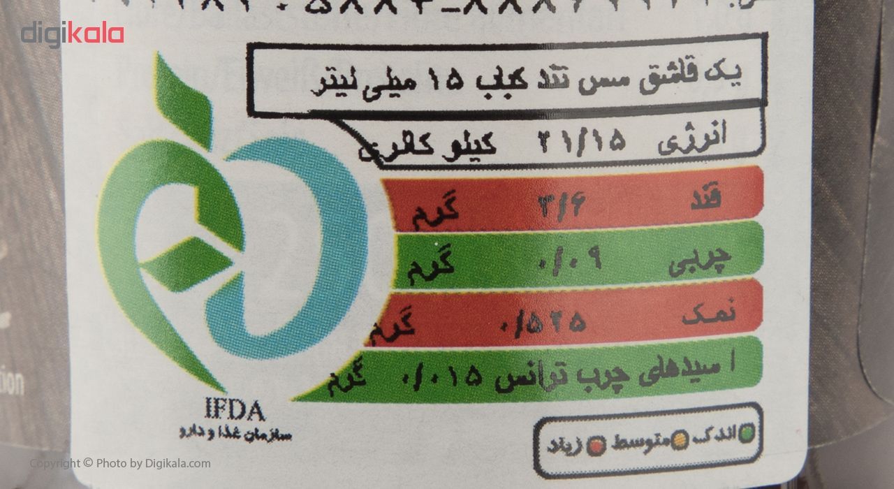 سس باربیکیو کوهنه مقدار 250 میلی لیتر