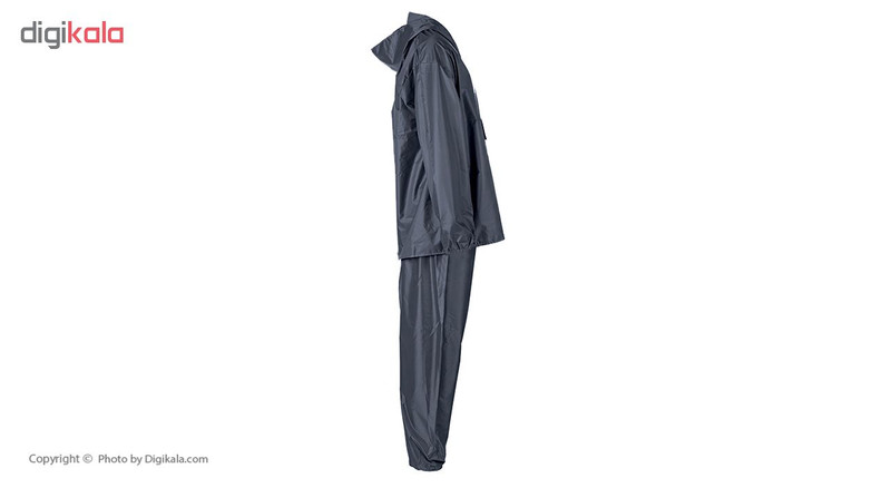 لباس کار بادگیر ضد آب سبلان پارچه شمعی پشت لاستیک