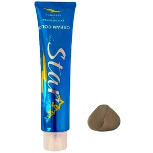 رنگ مو استار مدل ASH شماره 7.1 حجم 120 میلی لیتر رنگ بلوند خاکستری