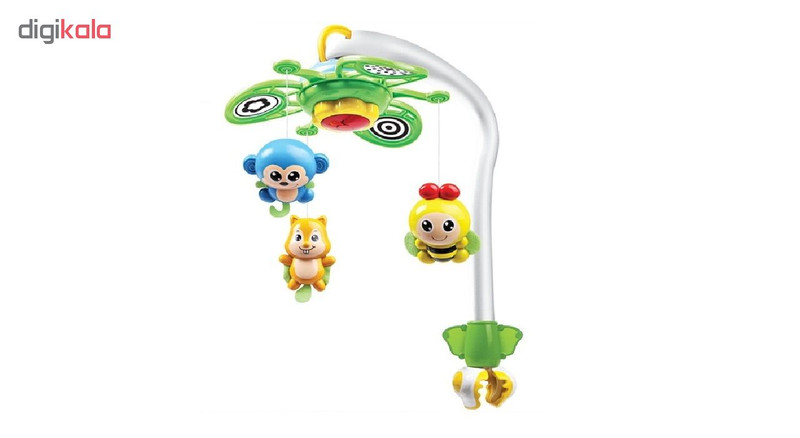 آویز تخت کودک بد بل مدل Music Box