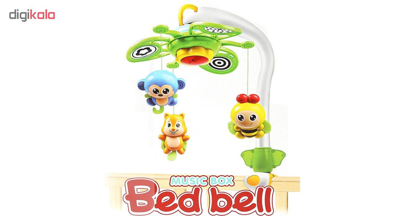 آویز تخت کودک بد بل مدل Music Box