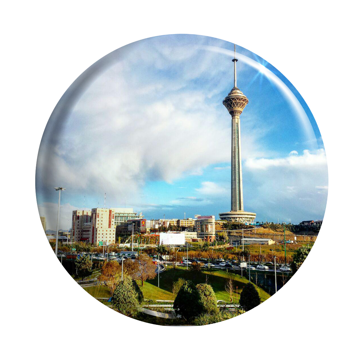 پیکسل تیداکس مدل برج میلاد تهران ایران کد TiD065