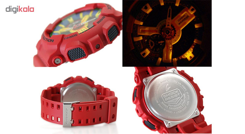 ساعت مچی عقربه ای کاسیو مدل GA-110FC-1ADR