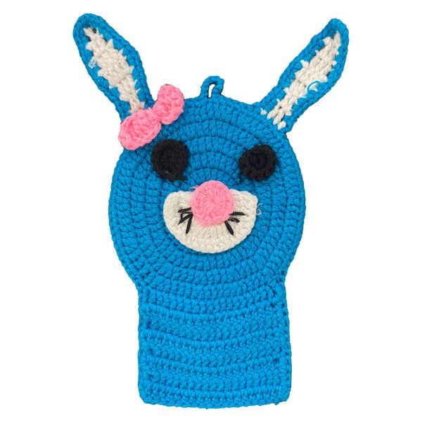 لیف حمام کودک طرح عروسکی مدل خرگوش