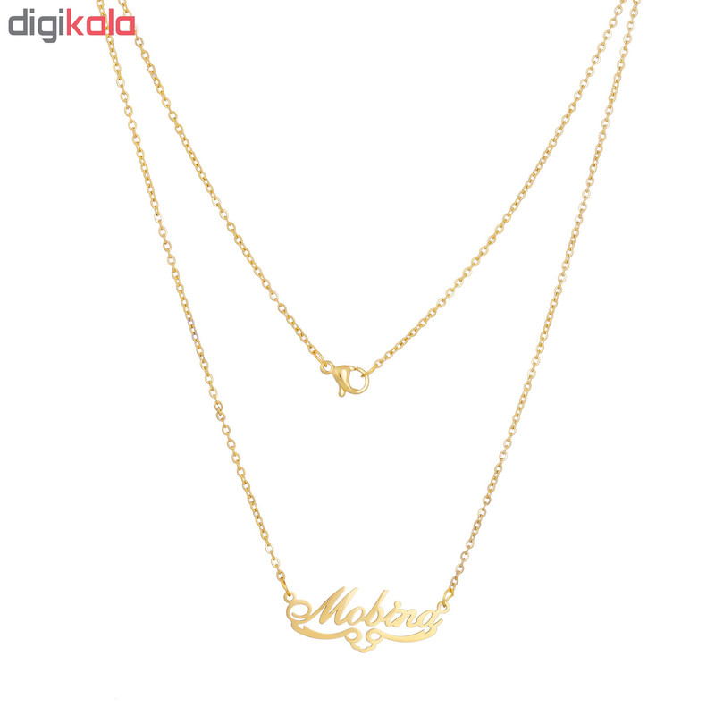 گردنبند طرح اسم مبینا کد GA1006 گردنبند طرح اسم مبینا کد GA1006