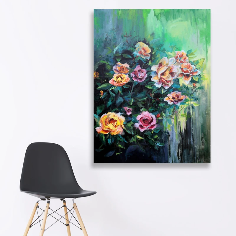 تابلوشاسی گالری استاربوی طرح گل مدل Amazing 225