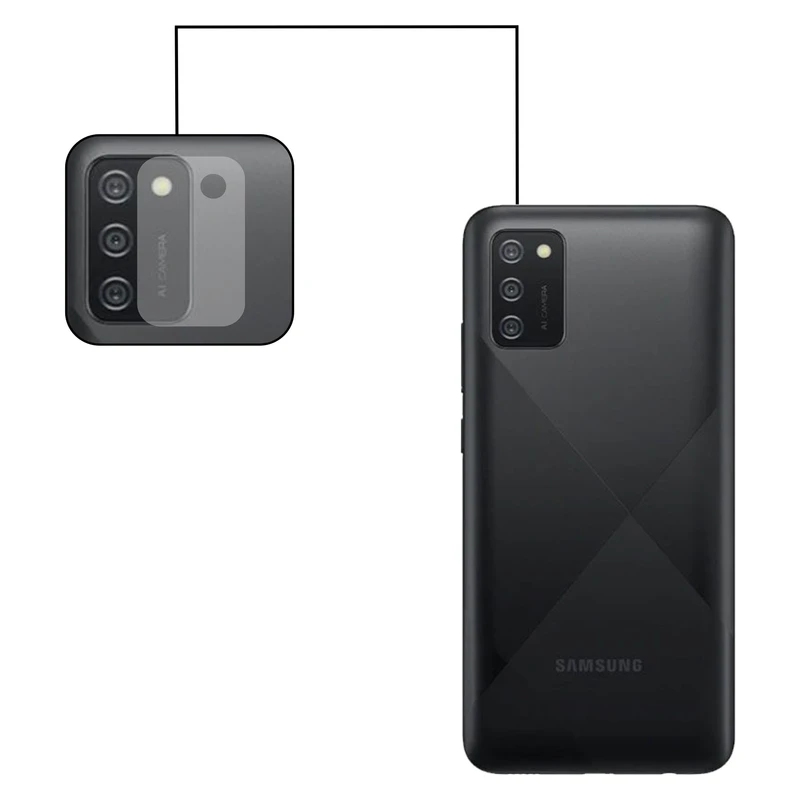 محافظ لنز دوربین ای استار مدل OJ-32 مناسب برای گوشی موبایل سامسونگ Galaxy A02 S