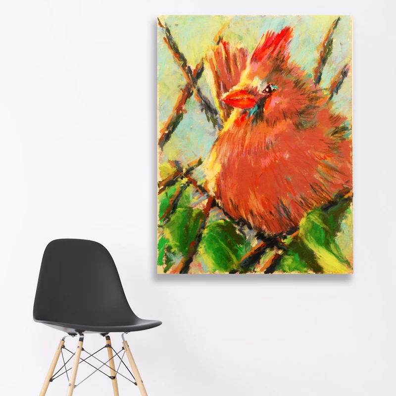 تابلو شاسی گالری استاربوی طرح مرغ مدل Amazing 227