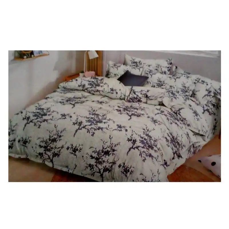 پارچه ملحفه مدل شاخه مینیاتور ژاپنی