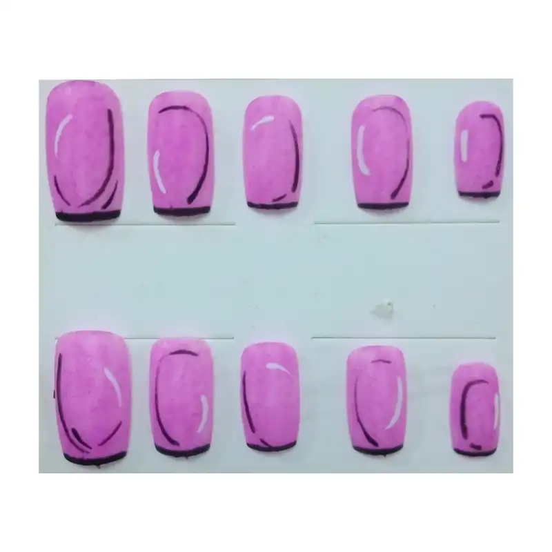 ناخن مصنوعی مدل کارتونی بسته ده عددی