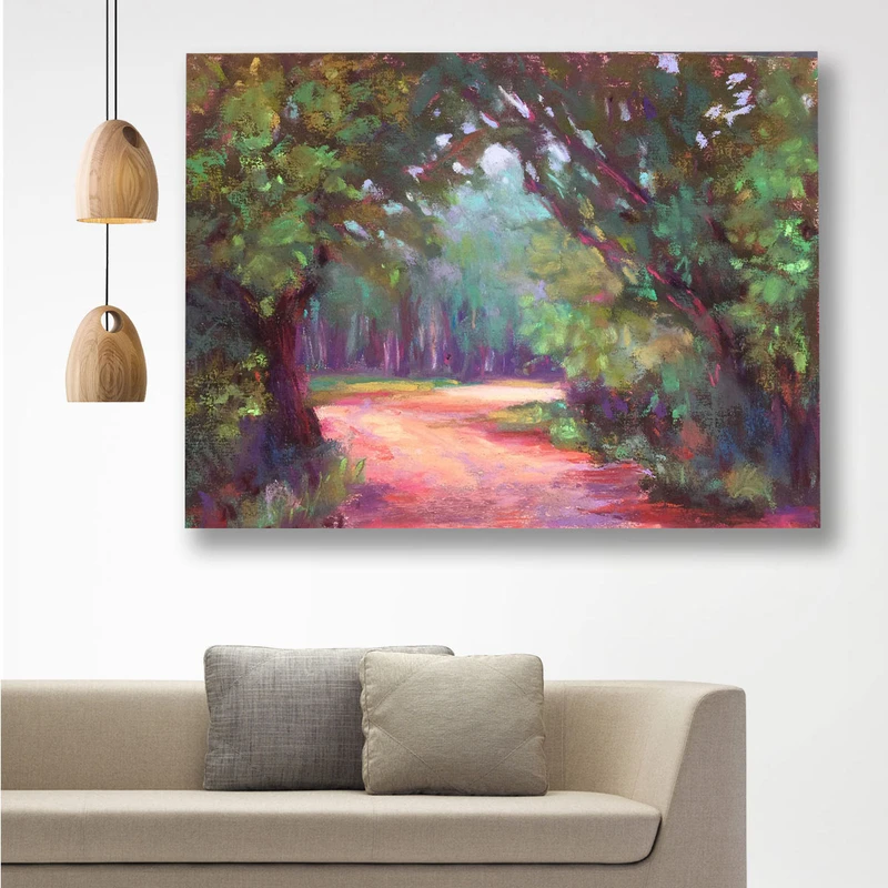 تابلوشاسی گالری استاربوی طرح جنگل مدل Amazing 244