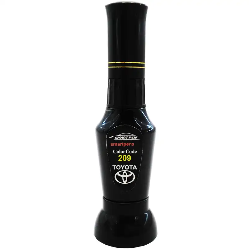 قلم خشگیر بدنه خودرو اسمارت پن رنگ مشکی متالیک تویوتا کمری کد 209 حجم 15 میلی لیتر