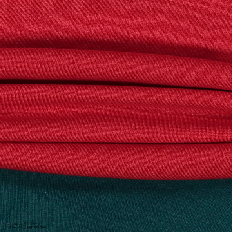 ست تی شرت و شلوار بچگانه ناربن مدل 1521490 رنگ قرمز