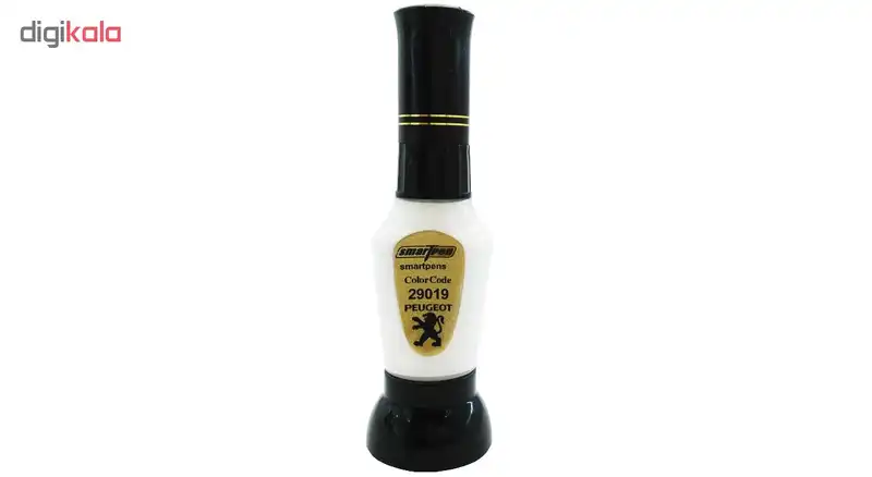 قلم خشگیر بدنه خودرو اسمارت پن رنگ سفید پژو کد 29019 حجم 15 میلی لیتر