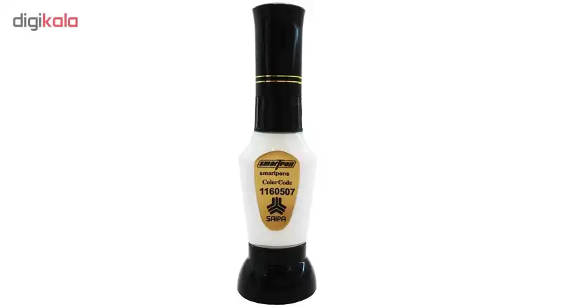 قلم خشگیر بدنه خودرو اسمارت پن رنگ سفید سایپا کد 1160507 حجم 15 میلی لیتر