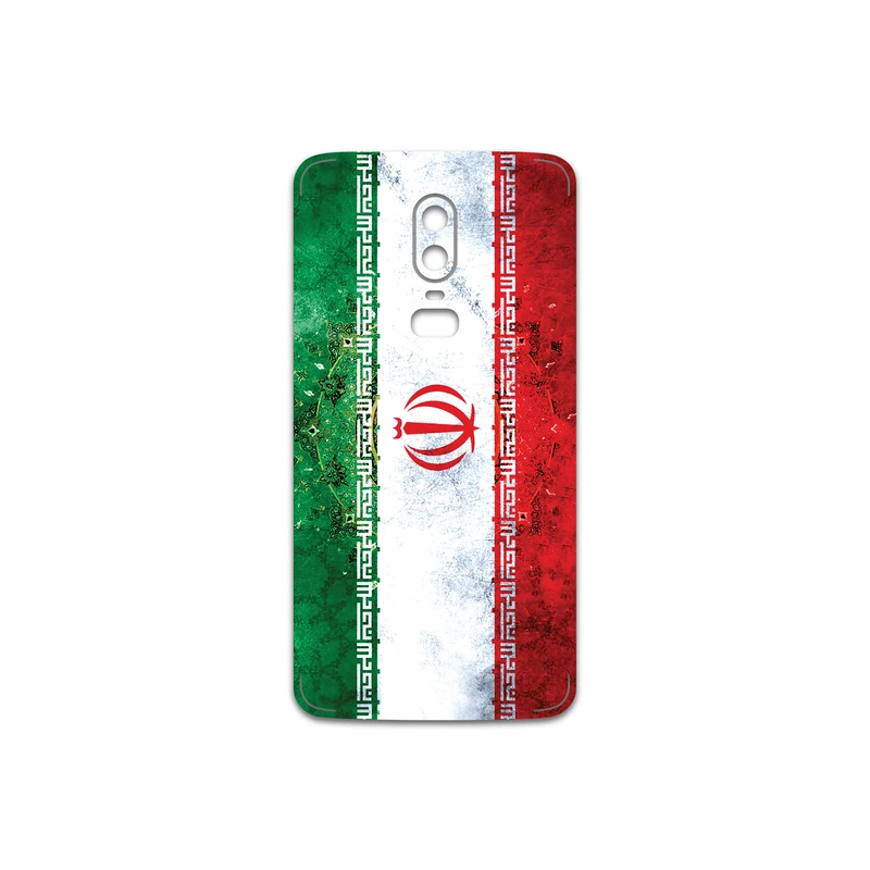 برچسب پوششی ماهوت مدل IRAN-Flag-1 مناسب برای گوشی موبایل وان پلاس 6