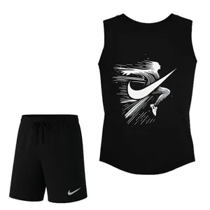 ست تاپ و شلوارک ورزشی مردانه مدل ANGt&s-b