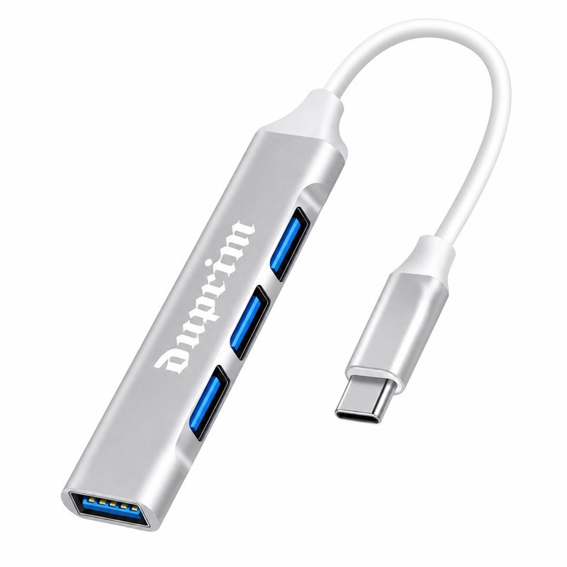 هاب 4 پورت USB-C دوپریم مدل X4 TYPE-C