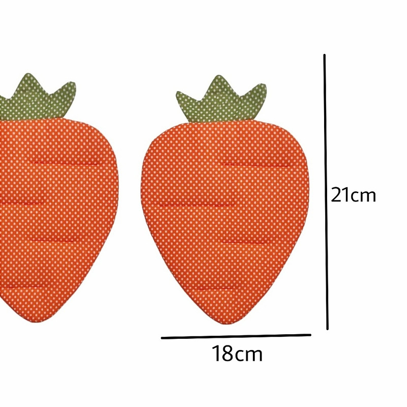 دستگیره آشپزخانه طرح هویج کد Sis02 بسته دو عددی